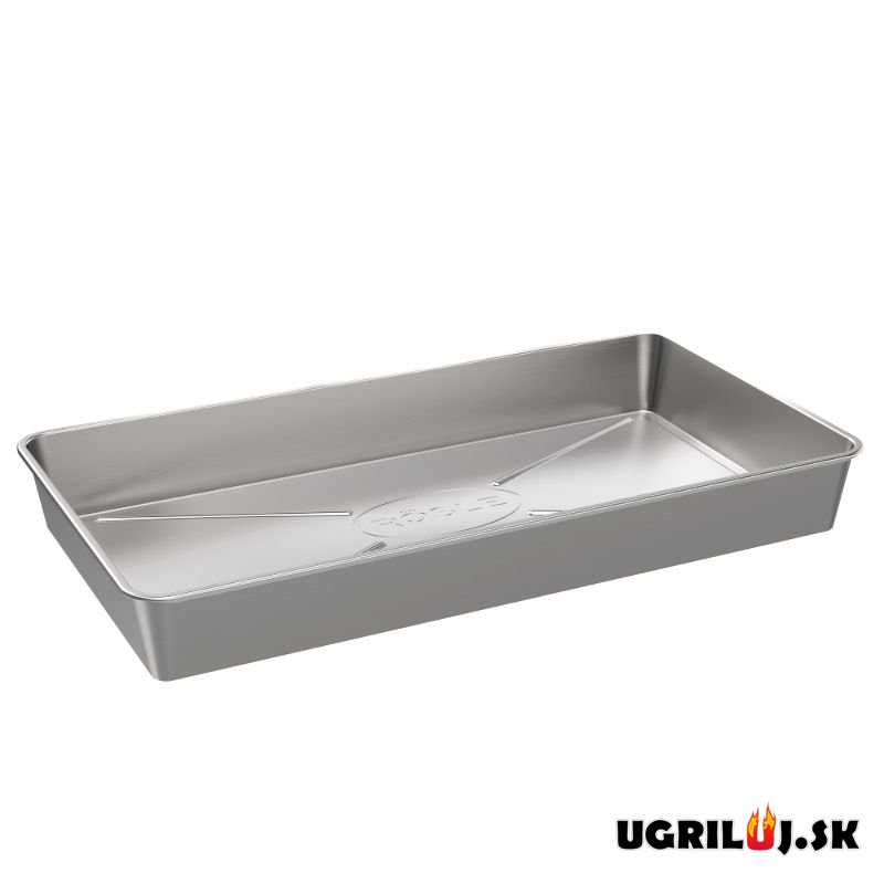 Nerezový plech Rösle  - vysoký,  41 cm × 22 cm