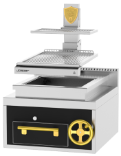 Profesionálny Basque gril na drevené uhlie, Josper PVJ-50-1-1-CT