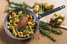 Ocelová panvica de Buyer, Mineral B, 28cm