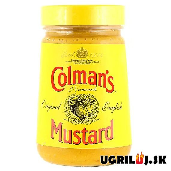 Horčica premium - Colman's Original English, 170g