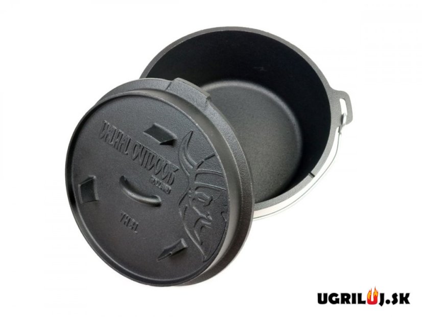 Litinový hrnec Valhal Outdoor - VH8L, 8.0L