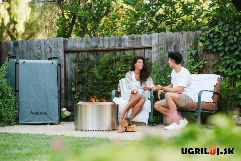 Ohnisko SOLO STOVE - YUKON 2.0 - Nerez, Modrá