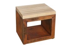 Lavica Artiss, Corten, 50x40x46cm