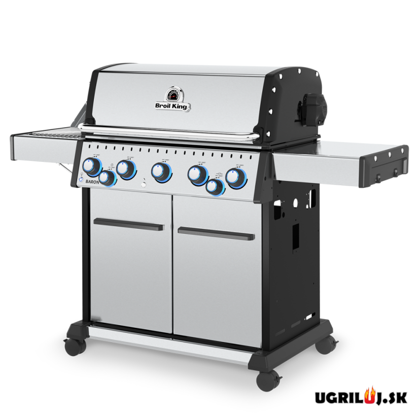Plynový gril Broil King - Baron S 590 IR (+Rotiséria)