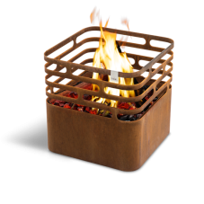 Ohnisko Höfats CUBE, rusty
