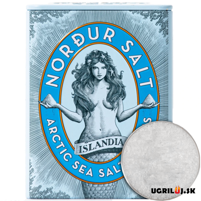 Morská soľ Nordur Salt, biela, (plechovka), 125g