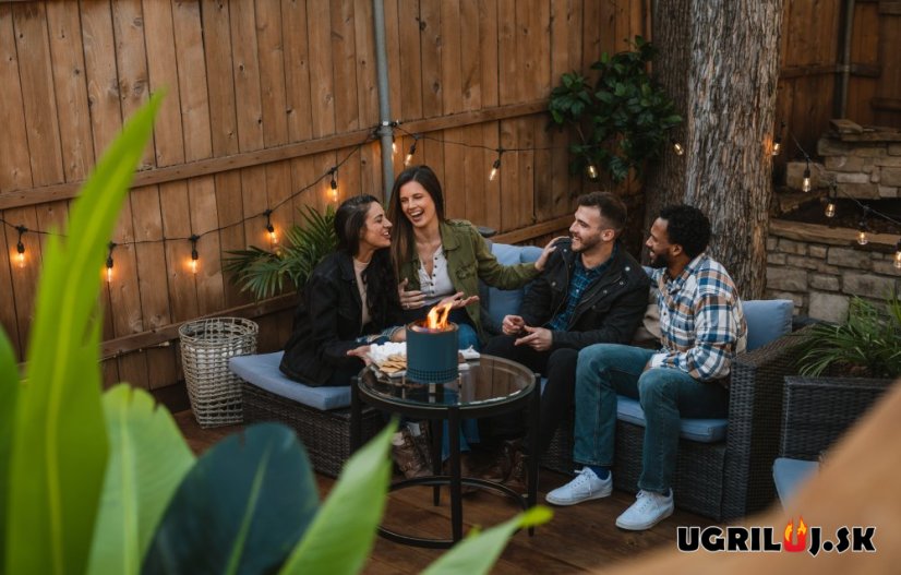 Ohnisko SOLO STOVE - MESA XL - Nerez, Modrá