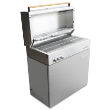 Plynový IR gril Flammkraft - BLOCK D (GEN.5), Light grey