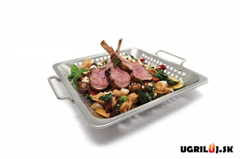 Košík na zeleninu Broil King - Grill Wok, děrovaný, 30x30x5cm