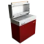 Plynový IR gril Flammkraft - BLOCK D (GEN.5), Ruby