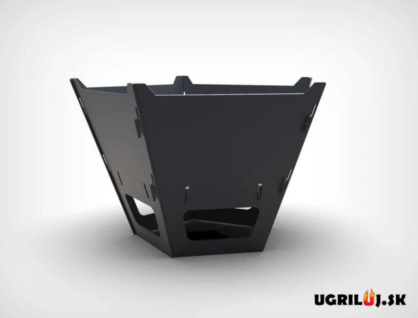 Ohnisko Nomad Industry, Pentagon, steel, SS 6mm