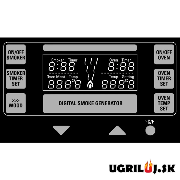 Udiareň Bradley Smoker 6, BTDS108, Digital