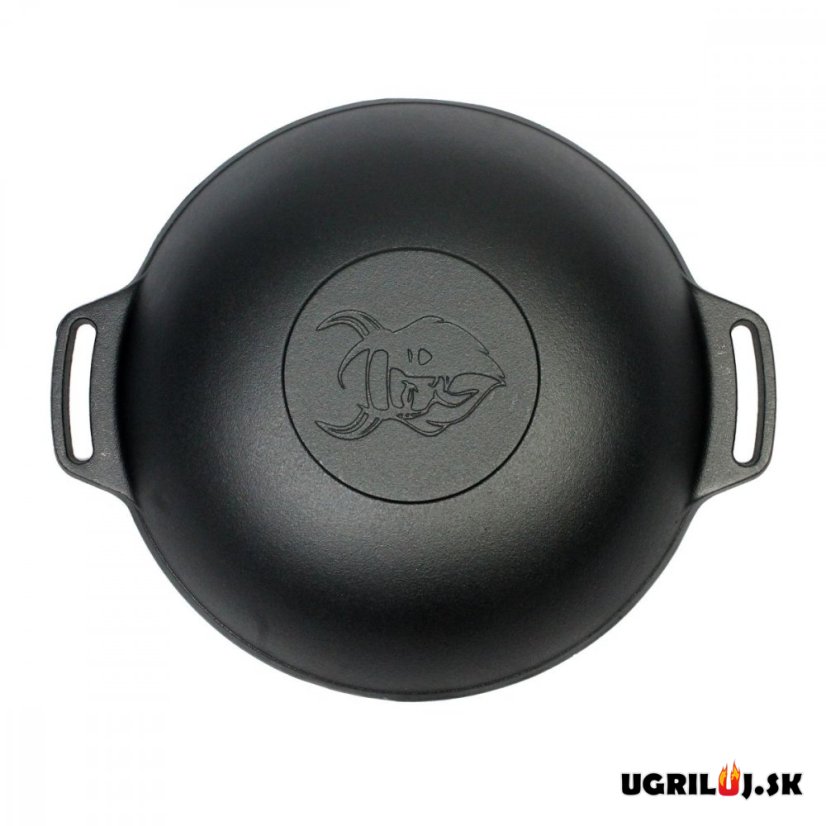 Liatinová panvica/wok Valhal Outdoor,  VH.WOK36, 36cm