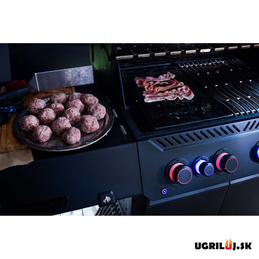 Plynový gril Napoleon - Prestige PHANTOM P500 EVO, Čierna