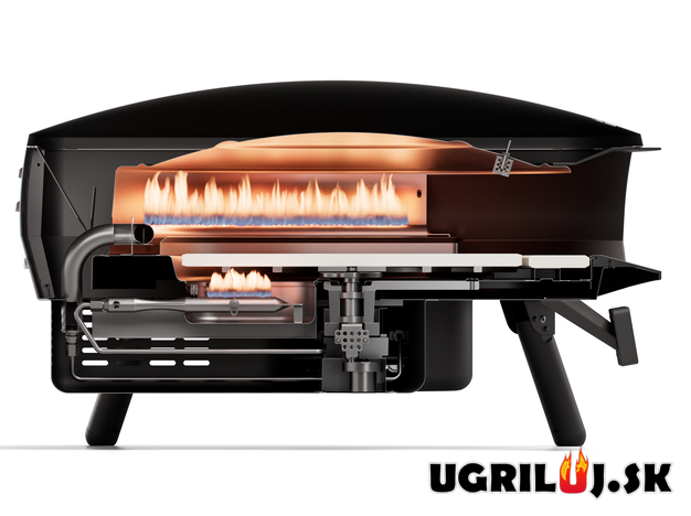 Pizza pec Witt ETNA Rotante Control 16" / 40.5cm  - na (plyn), zelená