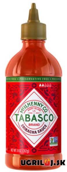 Omáčka na grilovanie - McIlhenny Company - TABASCO® - Sriracha Sauce, 256ml