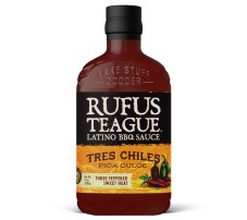 BBQ omáčka na grilovanie - Rufus Teague - Tres Chiles, 396g