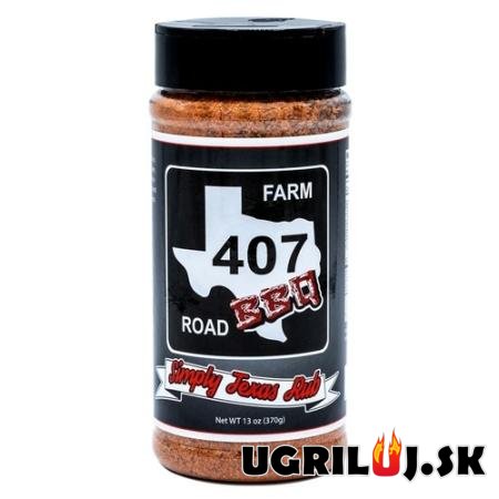 Grilovacie korenie Sucklebusters, 407 Simply Texas Rub, 340g