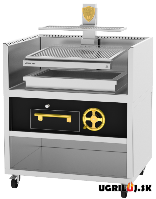 Profesionálny Basque gril na drevené uhlie, Josper PVJ-76-1-1-MB