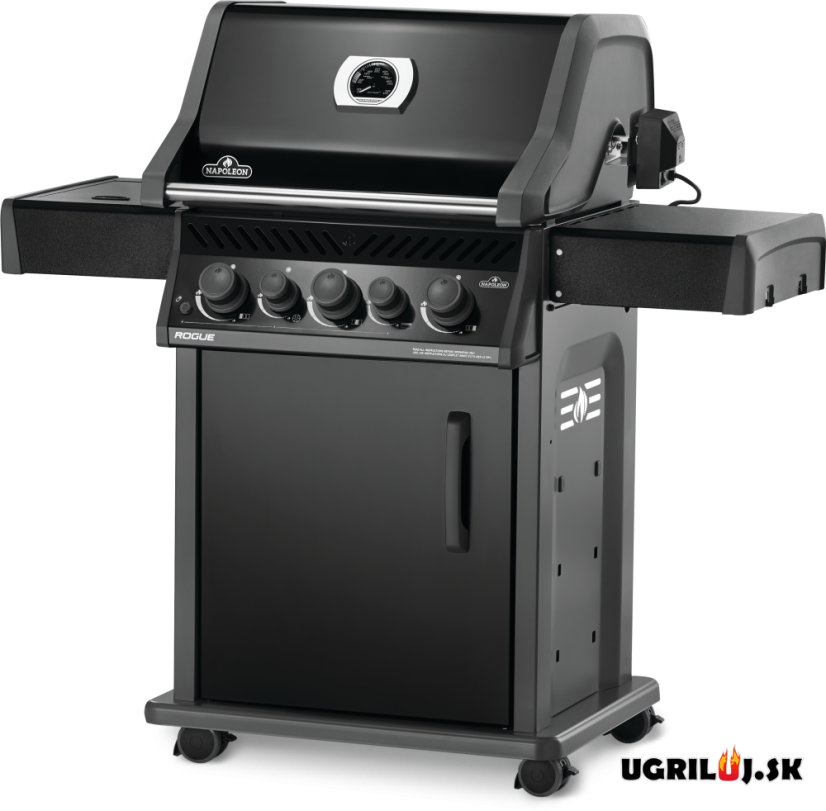 Plynový gril Napoleon - Rogue 425 RSB, Black (+Rotisserie)