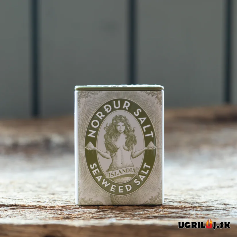 Morská soľ Nordur Salt, morské riasy, (plechovka), 100g