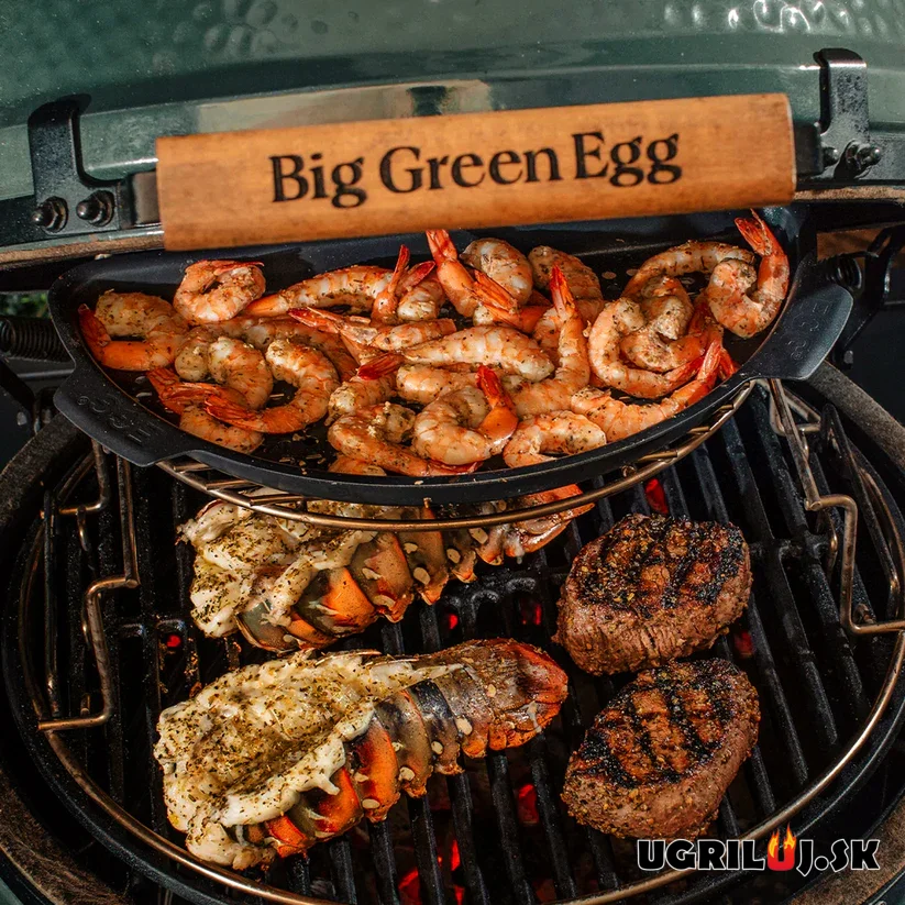 Polkruhový perforovaný rošt pre gril Big Green Egg - Large (L)