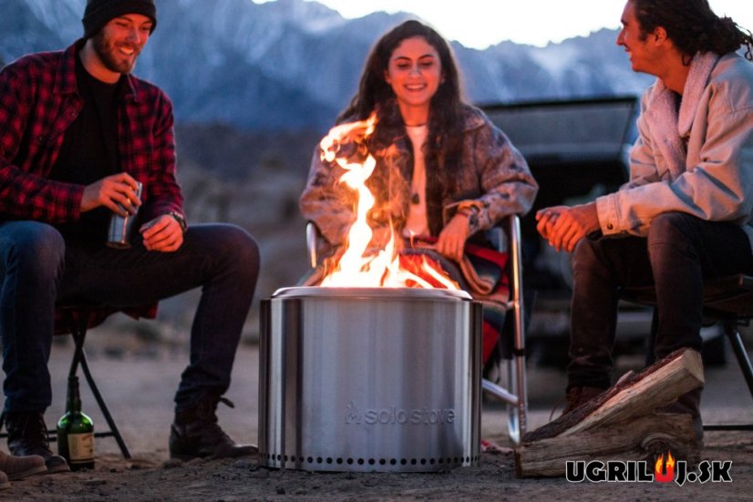 Ohnisko SOLO STOVE - Bonfire 2.0 - Nerez, Čierna
