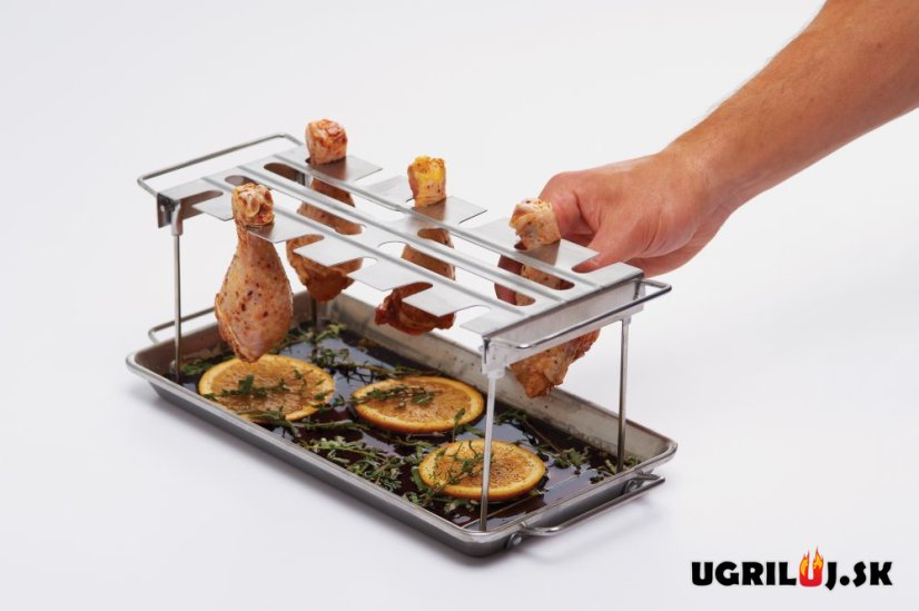 Stojan na kuracie stehná Broil King - Wing Rack