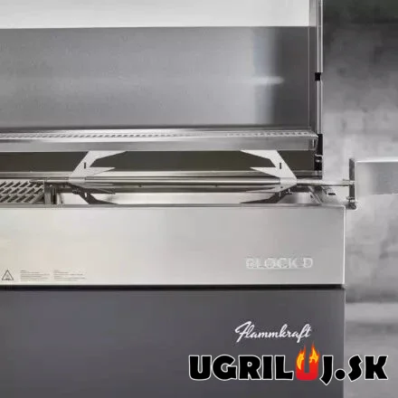 Plynový IR gril Flammkraft - BLOCK D (GEN.5), Ivory White