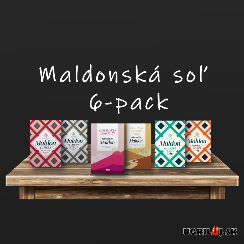 Maldonská sůl, 6-pack, 950g