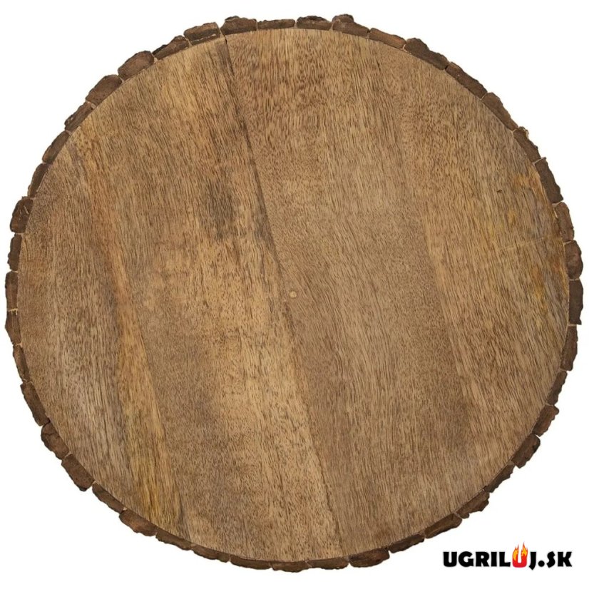 Servírovací deska, z mangového dřeva, 39cm
