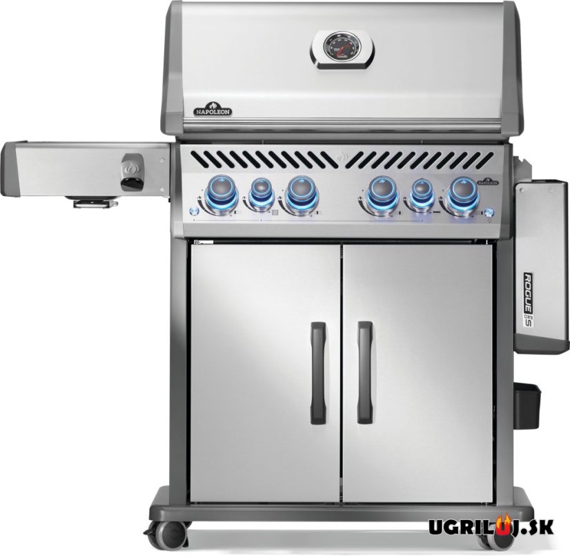 Plynový gril Napoleon - Rogue 525 PRO-S, Nerez (+Rotiseria)