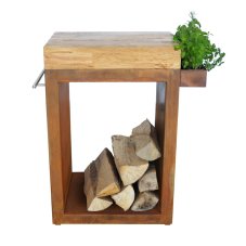 Kuchynský stôl Artiss, Corten, 60x45x91cm