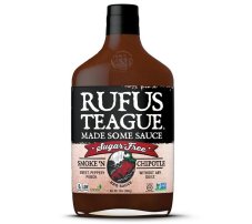 BBQ omáčka na grilovanie - Rufus Teague - SMOKE 'N CHIPOTLE, (bez cukru), 369g
