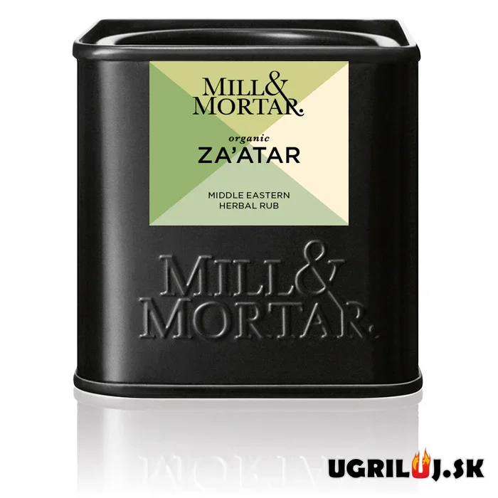 Grilovacie bio korenie Mill & Mortar, Za'atar, 40g