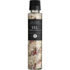 Soľ s rozmarínom, paprikou a chilli Lie Gourmet (mlynček), 230g