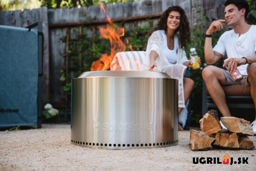 Ohnisko SOLO STOVE - YUKON 2.0 - Nerez, Modrá