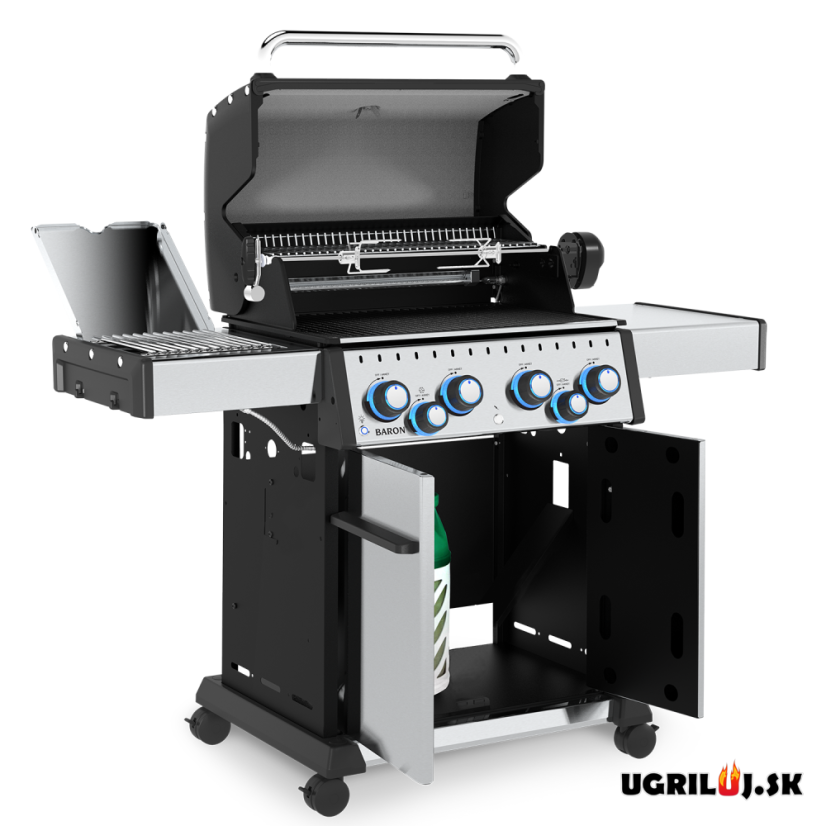 Plynový gril Broil King - Baron S 490 IR (+Rotiséria)