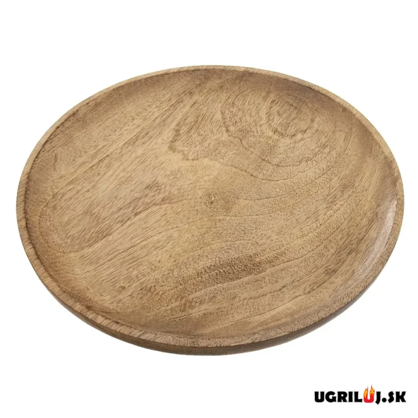 Tácka, z mangového dreva, 30cm