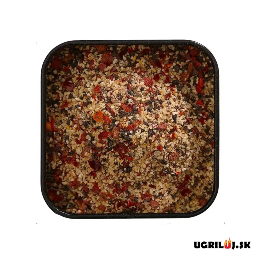 Grilovacie bio korenie Mill & Mortar, Double Garlic & Pepper, 50g