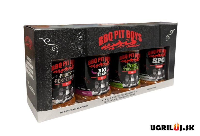 Darčeková sada BBQ korenia BBQ Pit Boys