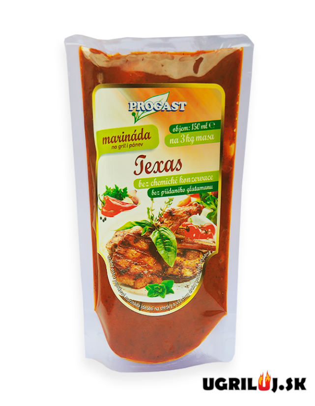 Marináda Progast Texas - Americký štýl TX, 150g Marináda Progast Texas - Americký štýl TX, 150g