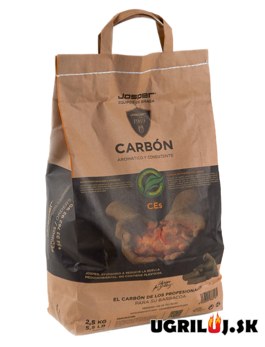 Prémiové drevené uhlie Josper - Marabu, 2.5kg