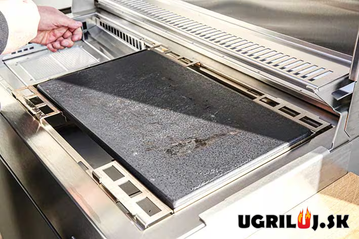 Plynový IR gril Flammkraft - BLOCK D (GEN.5), Taupe