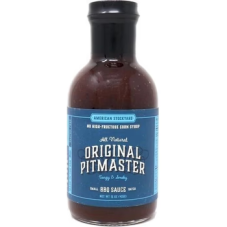 BBQ omáčka na grilovanie - American Stockyard - KC Pitmaster (Original Pitmaster) BBQ Sauce, 350ml