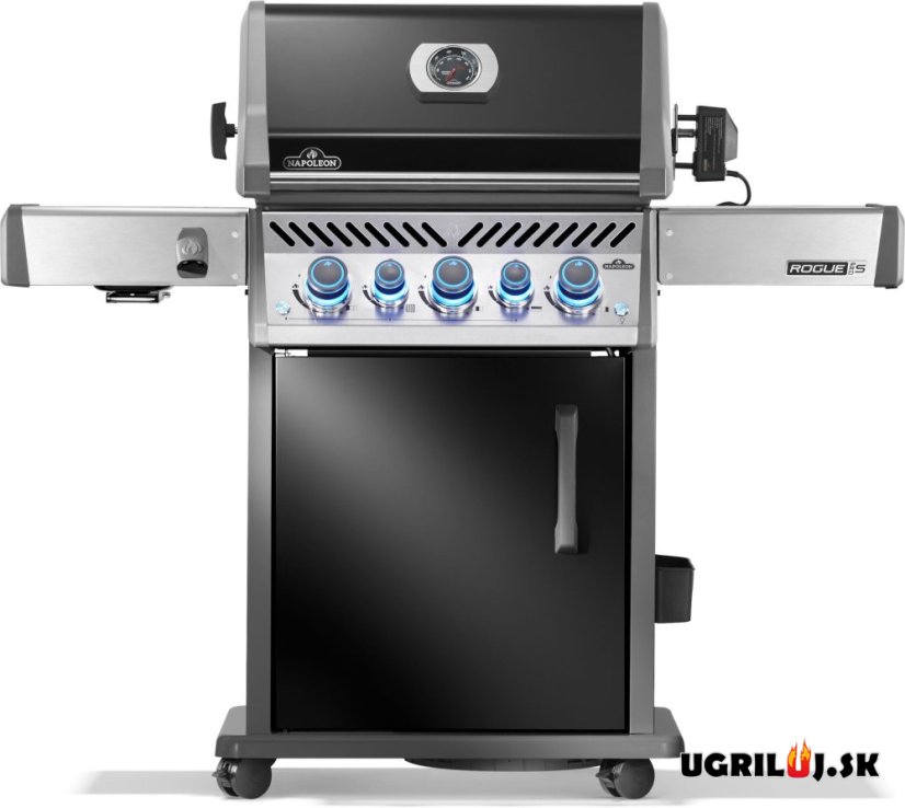 Plynový gril Napoleon - Rogue 425 PRO-S, černá (+Rotisserie)