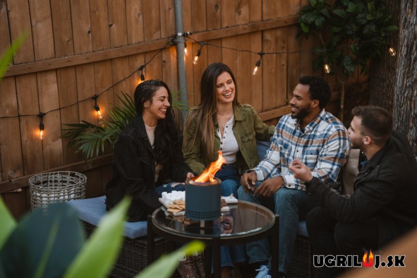 Ohnisko SOLO STOVE - MESA XL - Nerez, Modrá