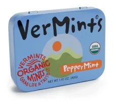 VerMints, dražé PepperMint, 40g