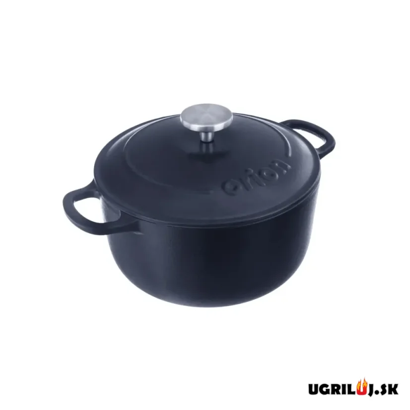 Liatinový smaltovaný hrniec s pokrievkou, 3.3L