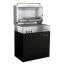 Plynový IR gril Flammkraft - BLOCK Ds (GEN.5), Ivory black
